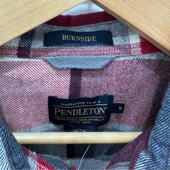 Pendleton Burnside flannel button up long sleeve shirt - Picture 6 of 13